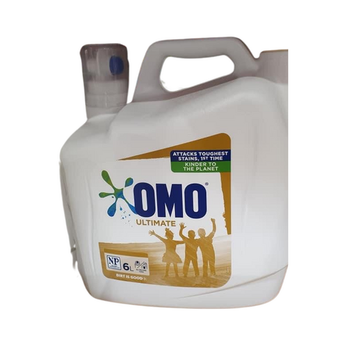 OMO Ultimate Active Clean Laundry Liquid Detergent 6L
