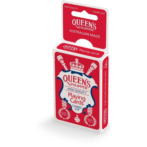 Queen's Slipper Favour Playing Cards 