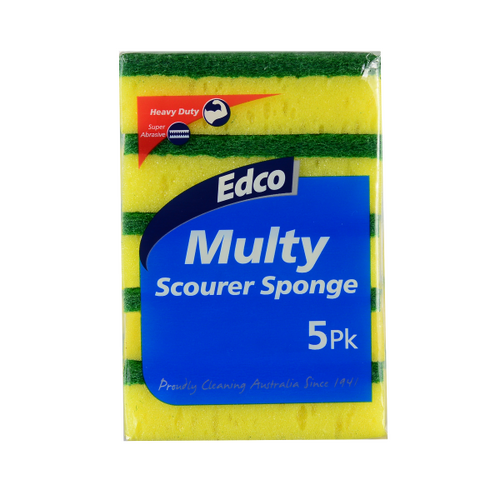 Edco Multy/Viska Scouring Sponge 5PK