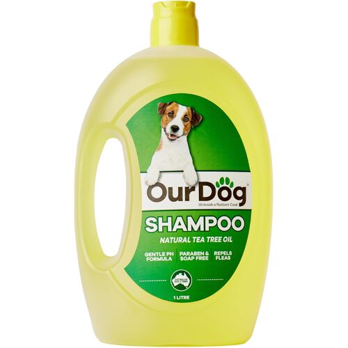 Our Dog Soap Free Cologne Shampoo Tea Tree Oil 1Lt