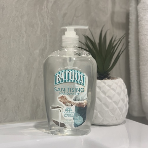 Bathox Antibacterial Sanitising Hand Wash with Eucalyptus Oil 600ml