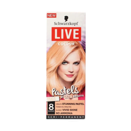 Schwarzkopf Live Pastels Hair Colour 8 Washes Peach Perfect
