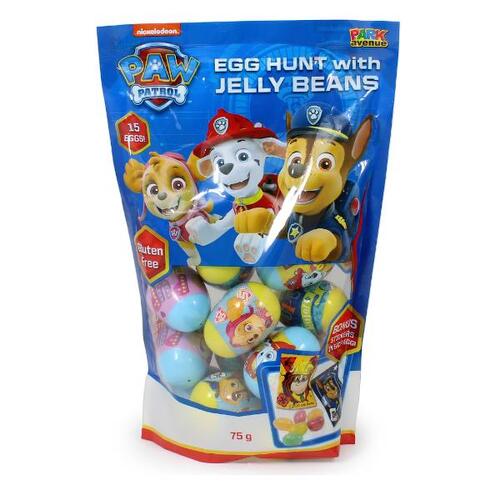 Paw Patrol Egg Hung with Jelly Beans 15PK