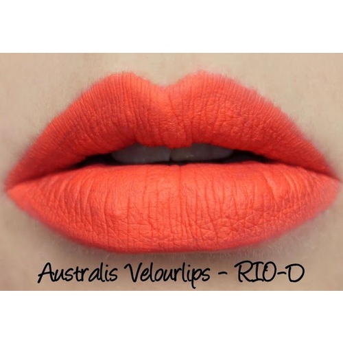 Australis Velourlips Matte Lip Cream 10ml / RIO-D