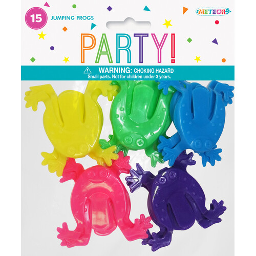 Jumping Frog Party Favour 4 PK