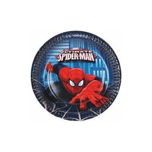 Spider-Man Paper Plates 23cm 8pk