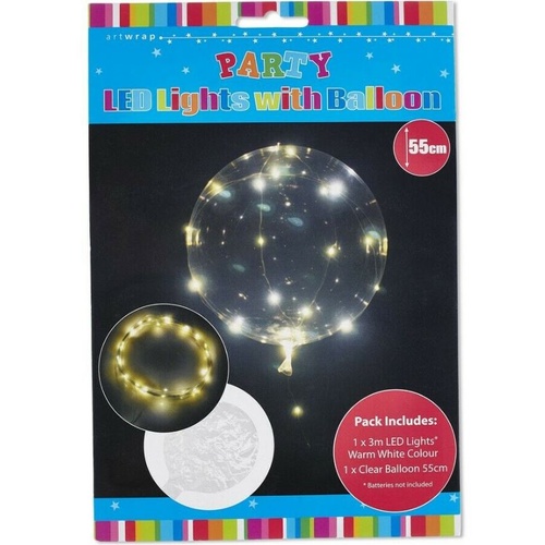 Led Lights With Balloon 55cm
