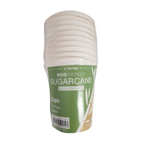 Sugarcane Cups 25PK (236ml)