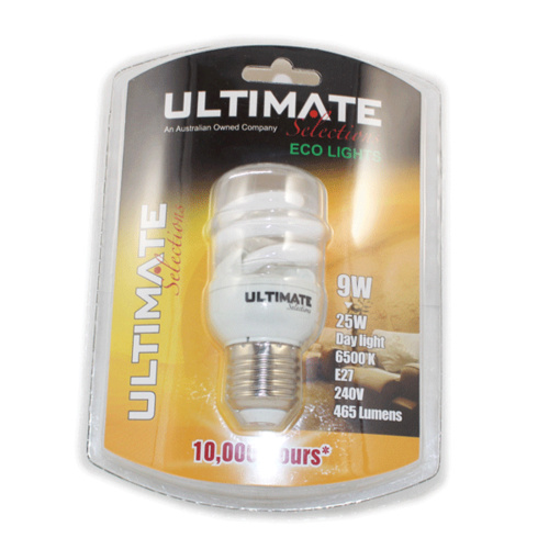 Ultimate Selections Spiral Lamp Daylight 9W E27