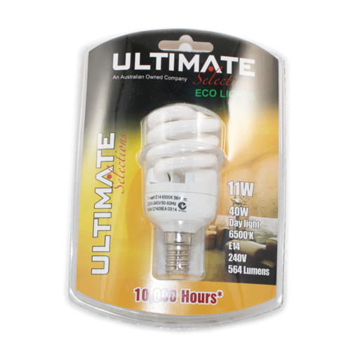 Ultimate Selections Spiral Lamp Daylight 11W E14