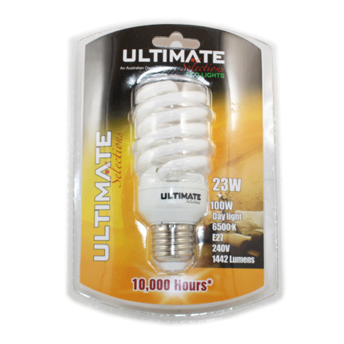 Ultimate Selections Spiral Lamp Daylight 23W E27