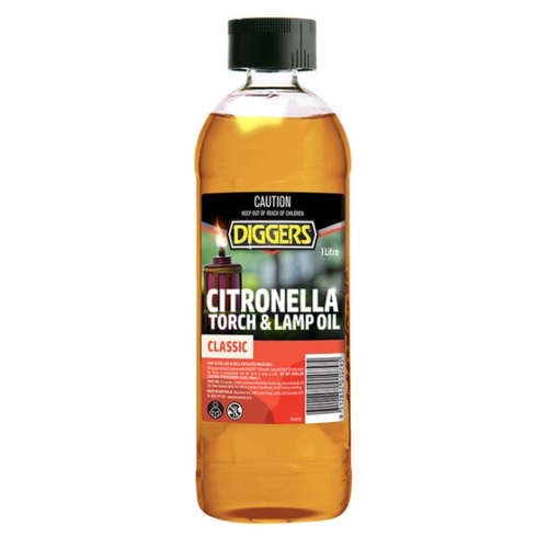 Citronella Outdoor Torch And Lamp Oil 1L