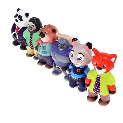 CTN 12 x Squishy Squeeze Zootopia 