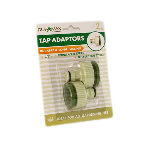 Duramax Garden Tap Adaptors 2pk