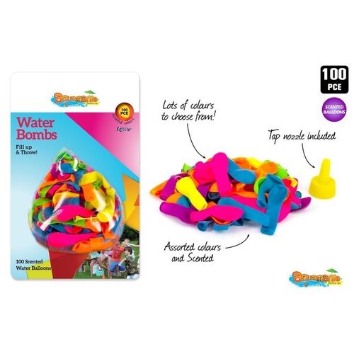 Water Bombs With Filler 100pk
