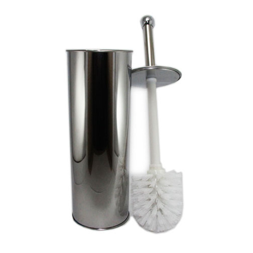 Toilet Brush Enclosed With Metal Handle