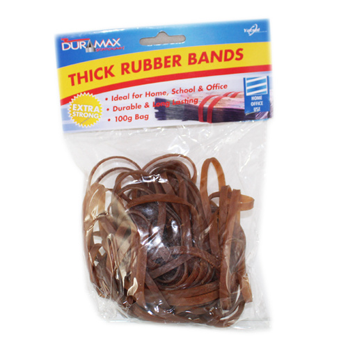 Duramax Rubber Bands Thick 100g