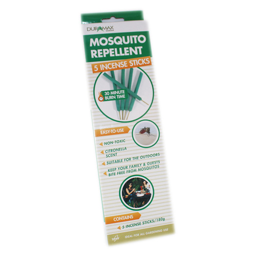 Duramax Mosquito Repellent Incense Sticks 5pk