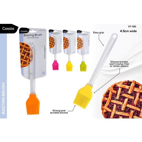 Brush Silicone Bristles 4.5 Wide