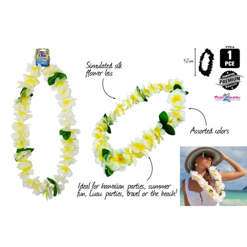  Party Aloha Floral Lei 1pc