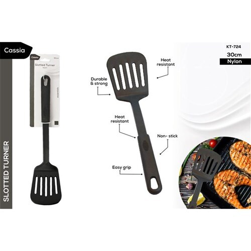 1pk Nylon Kitchen Slotted Turner