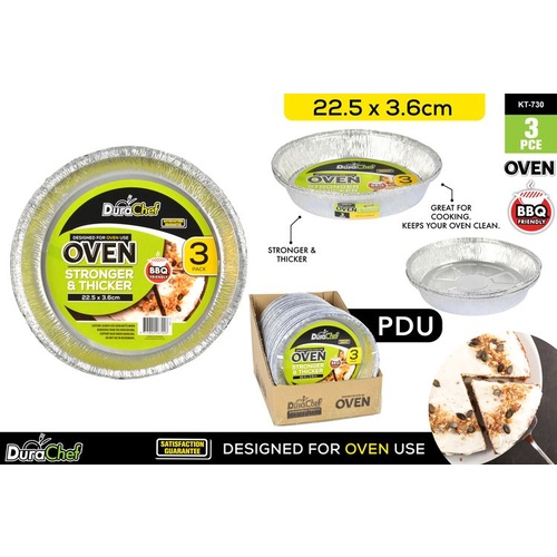 Cake Pan 22.5x3.6cm 3pc