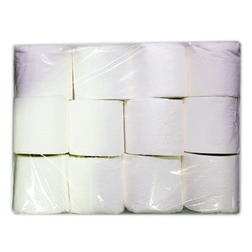 2Ply Swan Plain Soft 24 Roll Toilet Tissue 180 Sheets 95mm x 95mm