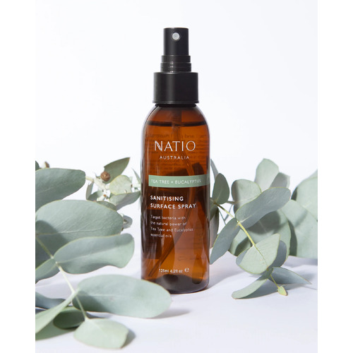 Natio Tea Tree + Eucalyptus Sanitising Surface Spray