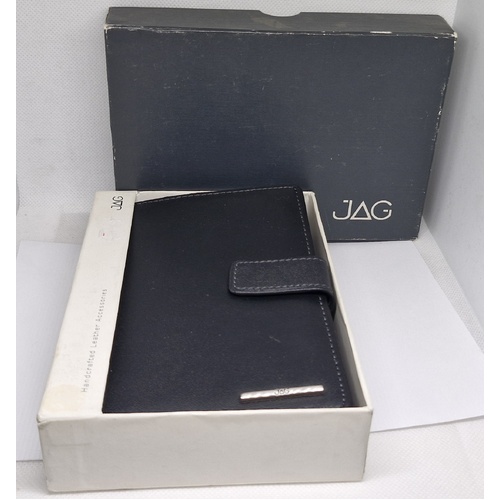JAG 14CM FLAPOVER PURSE CLIPLEATHER (BLACK) 6512