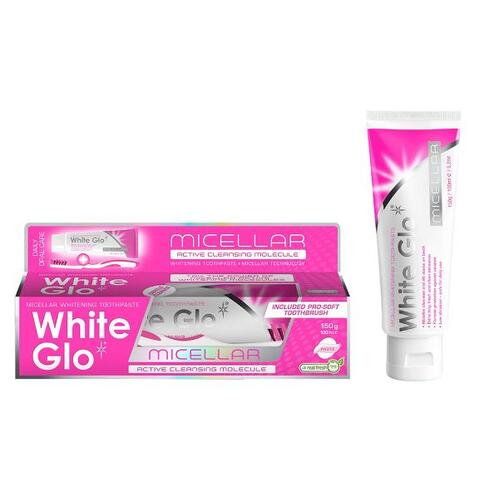 White Glo Micellar Toothpaste 150g