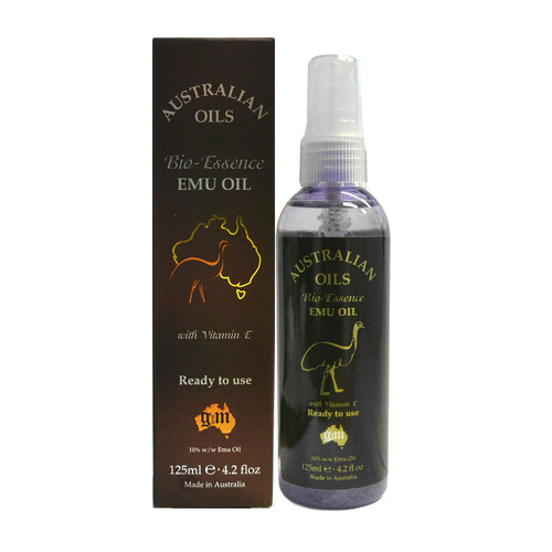 Australian Oils Bio Essence Emu Oil With Vitamin E 125ml