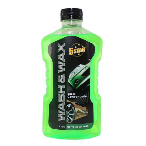 5 Star Wash & Wax 1Lt