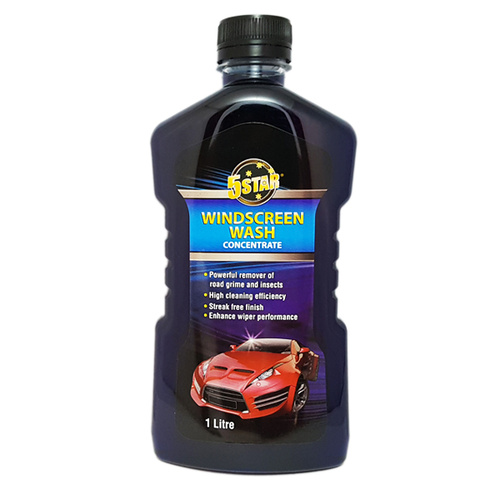 5 Star Windscreen Wash Concentrate 1Lt
