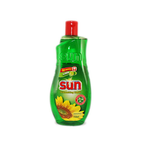 Sun Dishwashing Liquid Lime 750ml