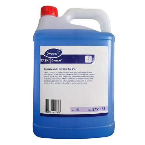 Diversey Glass & Windscreeen Cleaner Non- Ammoniated 5L