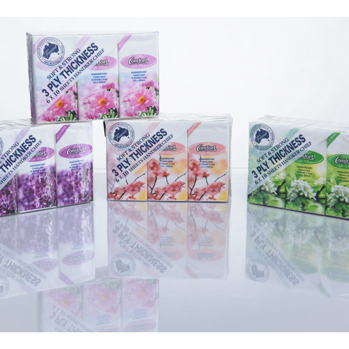 Pocket Tissue 3PLY 6pk