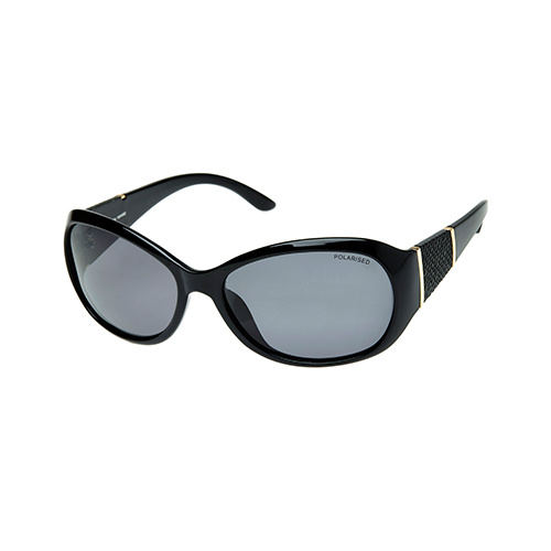 Cancer Council Sunglasses Leura 1604092 (Shiny Black/Gold) Women