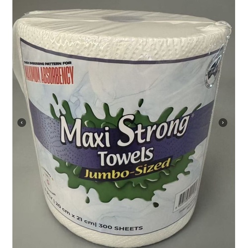 Finesse Maxi Strong Jumbo 3PLY Hand Towel 300Sheets