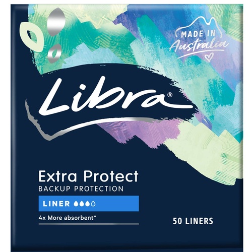 Libra Panty Liners Breathable 50 pack