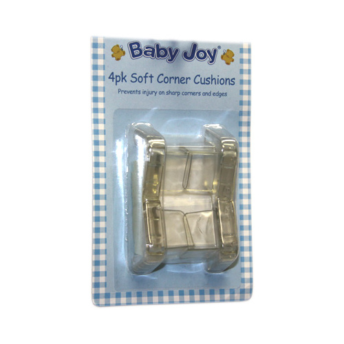 Baby Joy Soft Corner Cushions 4pk