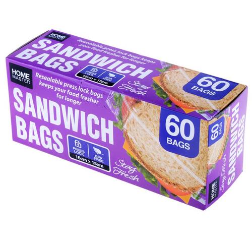 York St. Sandwich Bags 60pk