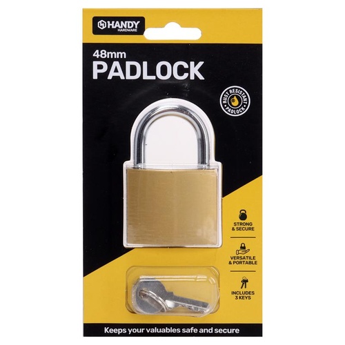 SAS 48mm Brass Padlock