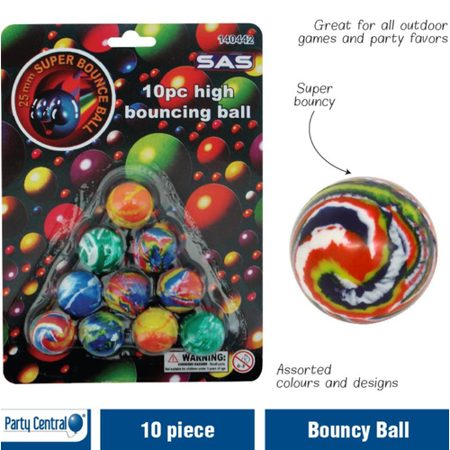 SAS Super High Bouncing Ball 10pc 