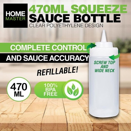 York St Kitchen Squeeze Bottle 470ml