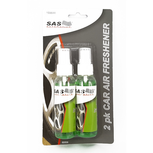 SAS Automotive Car Air Freshener Spray Apple 59ml 2pk