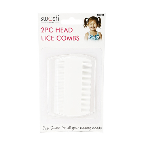 Swosh Head Lice Combs 2pk