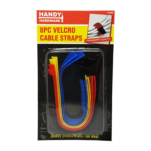 Handy Hardware Velcro Cable Straps 8pcs
