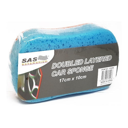 SAS Automotive Double Layered Car Sponge