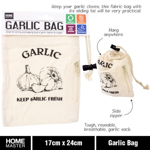 Garlic Bag 17cm x 24cm 1pc
