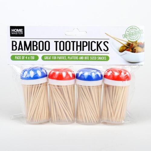 Toothpicks 150pc 4pk